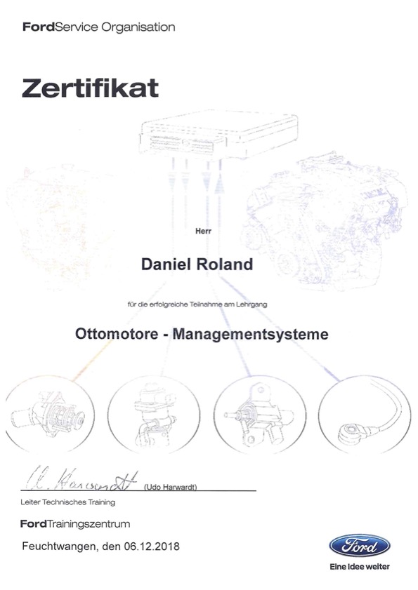 Ottomotore Managementsysteme Daniel Roland